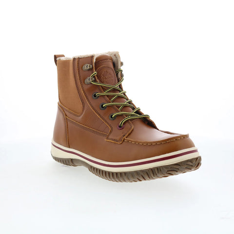 Pajar Grainger PDPAB00196.01 Mens Brown Leather Lace Up Casual Dress Boots