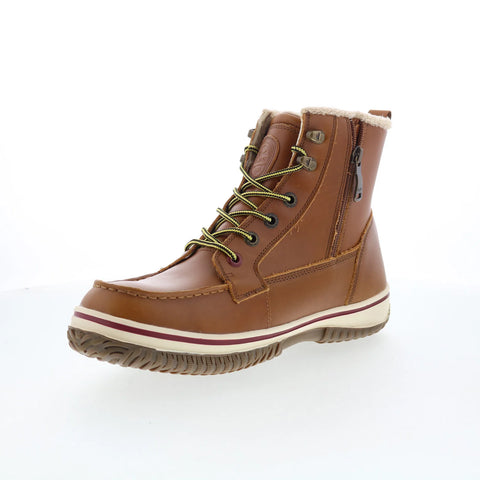 Pajar Grainger PDPAB00196.01 Mens Brown Leather Lace Up Casual Dress Boots