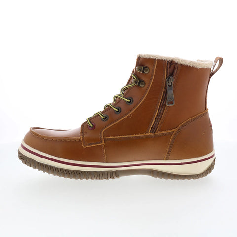 Pajar Grainger PDPAB00196.01 Mens Brown Leather Lace Up Casual Dress Boots