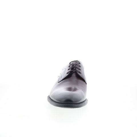 Studio Belvedere Granada Mens Brown Leather Oxfords & Lace Ups Plain Toe Shoes