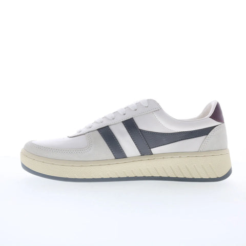 Gola Grandslam Classic CMB117 Mens White Leather Lifestyle Sneakers Shoes