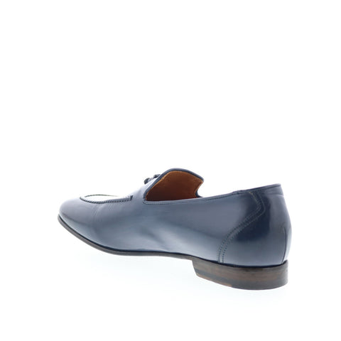 Zelli Italia Grappa Calfskin Loafer Mens Blue Loafers & Slip Ons Casual Shoes