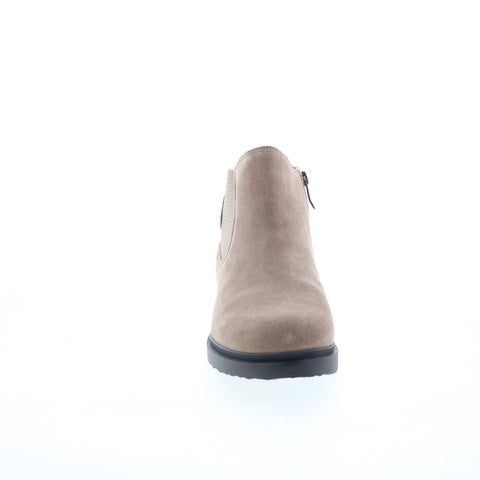Easy Spirit Grasp Martha Stewart Womens Brown Suede Casual Dress Boots