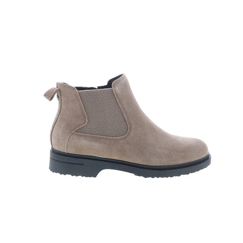 Easy Spirit Grasp Martha Stewart Womens Brown Wide Suede Casual Dress Boots