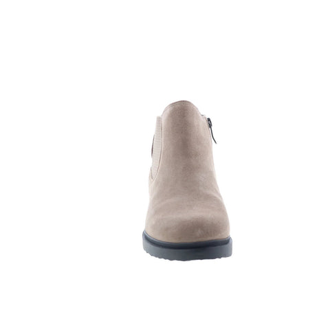 Easy Spirit Grasp Martha Stewart Womens Brown Wide Suede Casual Dress Boots