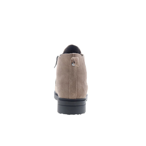 Easy Spirit Grasp Martha Stewart Womens Brown Wide Suede Casual Dress Boots
