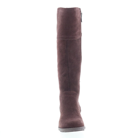 Easy Spirit Grazes SEGRAZES Womens Brown Wide Leather Casual Dress Boots