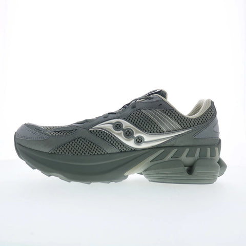 Saucony Grid NXT S70797-6 Mens Green Mesh Lace Up Lifestyle Sneakers Shoes