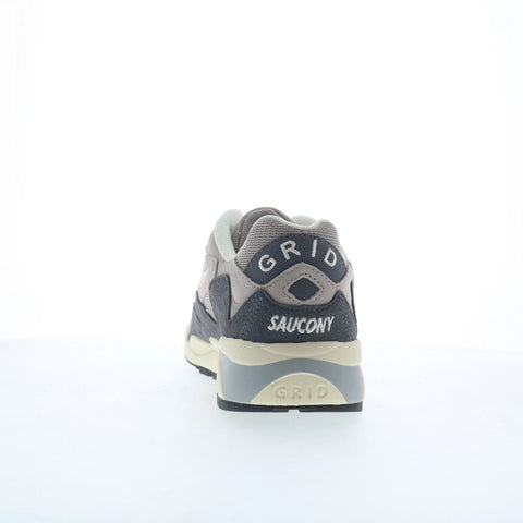 Saucony Grid Shadow 2 S70772-2 Mens Gray Suede Lifestyle Sneakers Shoes
