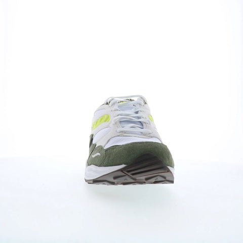 Saucony Grid Shadow 2 S70772-6 Mens White Suede Lifestyle Sneakers Shoes