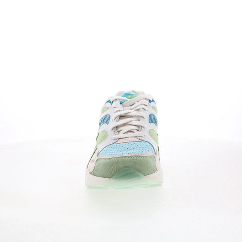 Saucony Grid Shadow 2 S70782-1 Mens Green Suede Lifestyle Sneakers Shoes