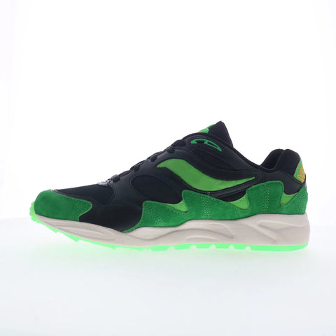 Saucony Grid Shadow 2 S70800-1 Mens Black Suede Lifestyle Sneakers Shoes