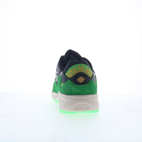 Saucony Grid Shadow 2 S70800-1 Mens Black Suede Lifestyle Sneakers Shoes
