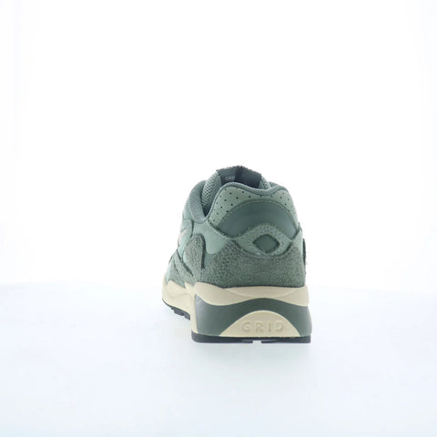 Saucony Grid Shadow 2 S70806-3 Mens Green Suede Lifestyle Sneakers Shoes