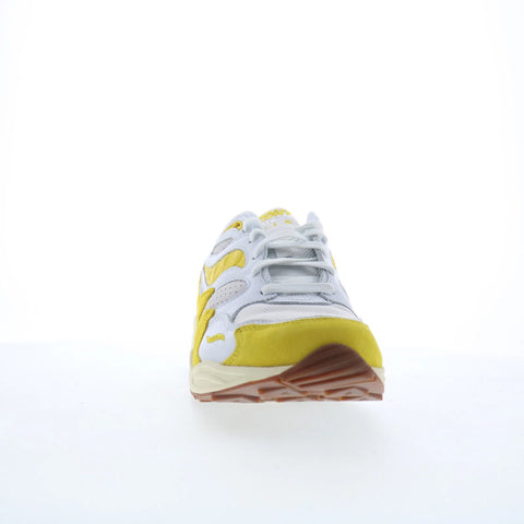 Saucony Grid Shadow 2 S70813-1 Mens White Suede Lifestyle Sneakers Shoes