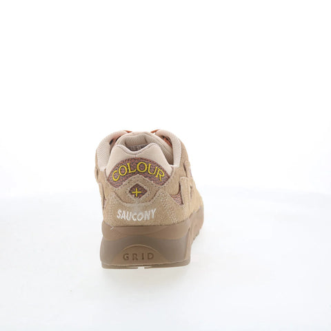 Saucony Grid Shadow 2 S70822-1 Mens Brown Suede Lifestyle Sneakers Shoes