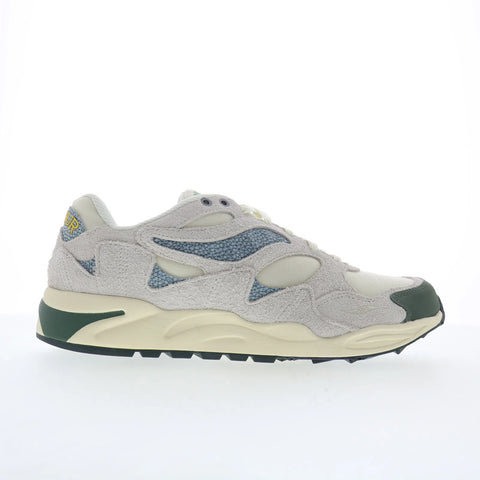Saucony Grid Shadow 2 S70822-3 Mens Gray Suede Lifestyle Sneakers Shoes