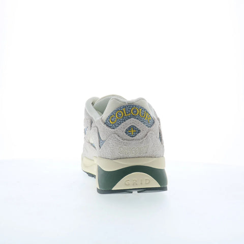 Saucony Grid Shadow 2 S70822-3 Mens Gray Suede Lifestyle Sneakers Shoes