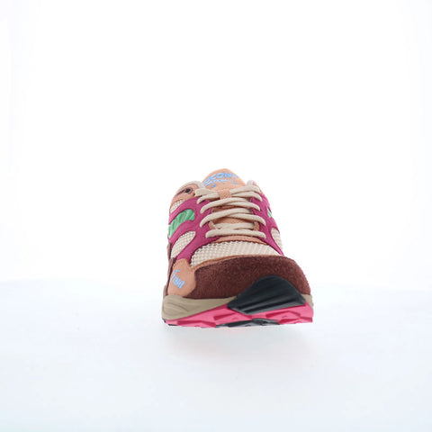 Saucony Grid Shadow 2 S70826-2 Mens Brown Suede Lifestyle Sneakers Shoes