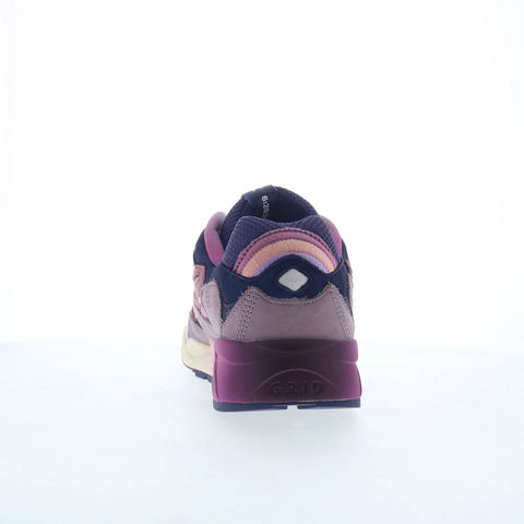 Saucony Grid Shadow 2 S70838-1 Mens Pink Suede Lifestyle Sneakers Shoes