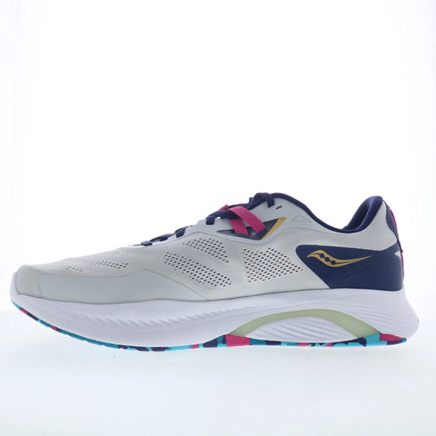 Saucony Guide 15 S20684-40 Mens Gray Mesh Lace Up Athletic Running Shoes