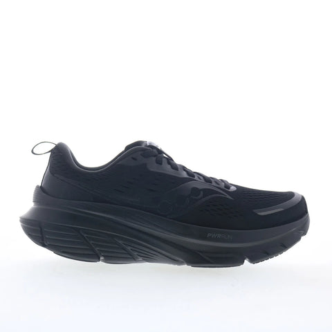 Saucony Guide 18 S10998-101 Womens Black Mesh Lace Up Athletic Running Shoes