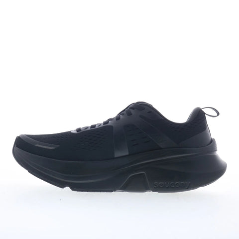 Saucony Guide 18 S10998-101 Womens Black Mesh Lace Up Athletic Running Shoes