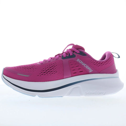 Saucony Guide 18 S10998-161 Womens Pink Mesh Lace Up Athletic Running Shoes