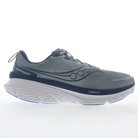 Saucony Guide 18 S20998-161 Mens Gray Mesh Lace Up Athletic Running Shoes