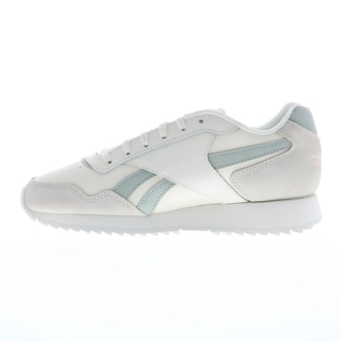 Reebok Glide Ripple Womens Beige Leather Lifestyle Sneakers Shoes