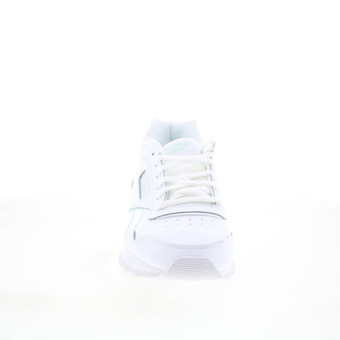Reebok Glide Womens White Leather Lifestyle Sneakers Shoes