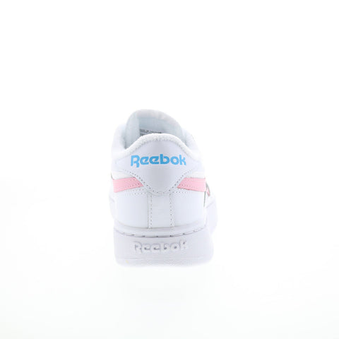 Reebok Club C Double Revenge Womens White Leather Lifestyle Sneakers Shoes