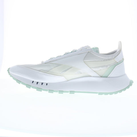 Reebok Classic Leather Legacy Hot Ones Mens White Lifestyle Sneakers Shoes
