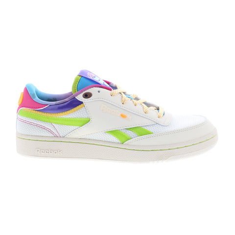 Reebok Club C Revenge Jelly Belly Mens White Lifestyle Sneakers Shoes
