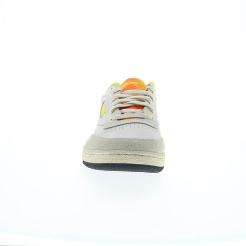 Reebok Club C 85 Smiley Mens White Leather Lifestyle Sneakers Shoes