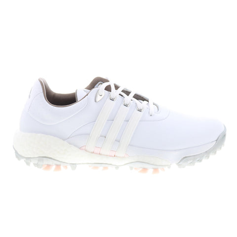 Adidas Tour360 22 GV9662 Womens White Leather Lace Up Athletic Golf Sh