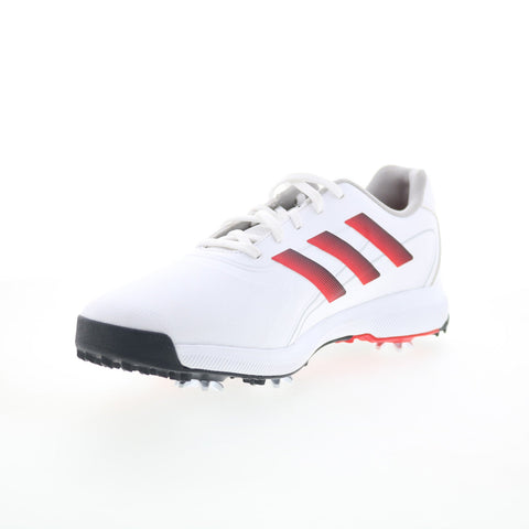 Adidas Traxion Lite Max GV9674 Mens White Synthetic Athletic Golf Shoes