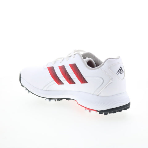 Adidas Traxion Lite Max GV9674 Mens White Synthetic Athletic Golf Shoes