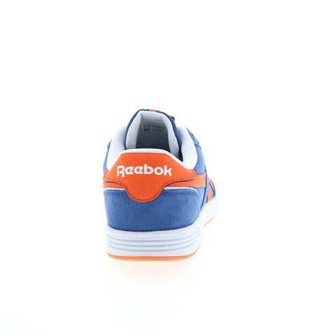 Reebok Club Memt Mens Blue Suede Lace Up Lifestyle Sneakers Shoes