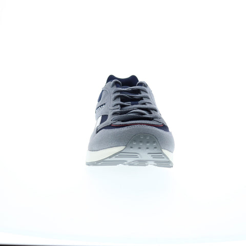 Reebok GL1000 Mens Gray Leather Lace Up Lifestyle Sneakers Shoes