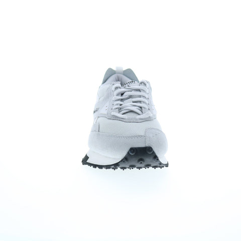 Reebok LX2200 Mens Gray Leather Lace Up Lifestyle Sneakers Shoes