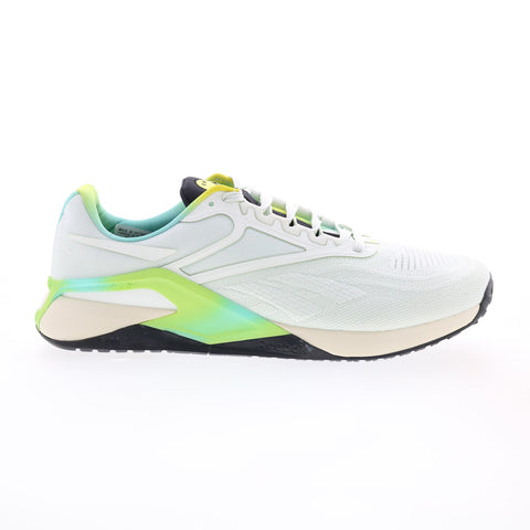 Reebok Nano X2 Smiley Mens Gray Canvas Athletic Cross Training Shoes