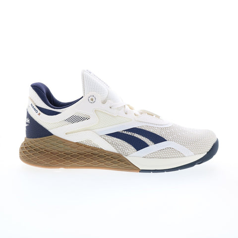 Reebok Nano X GW6016 Mens Beige Nylon Athletic Cross Training Shoes