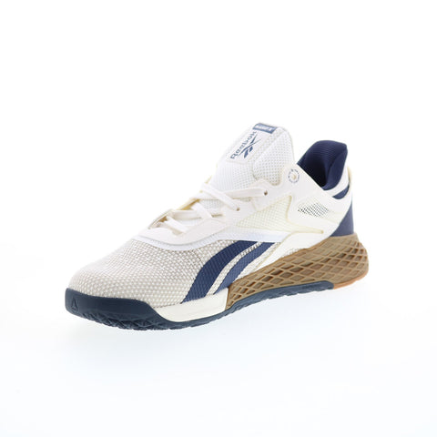 Reebok Nano X GW6016 Mens Beige Nylon Athletic Cross Training Shoes