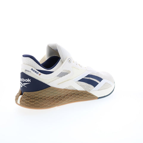 Reebok Nano X GW6016 Mens Beige Nylon Athletic Cross Training Shoes