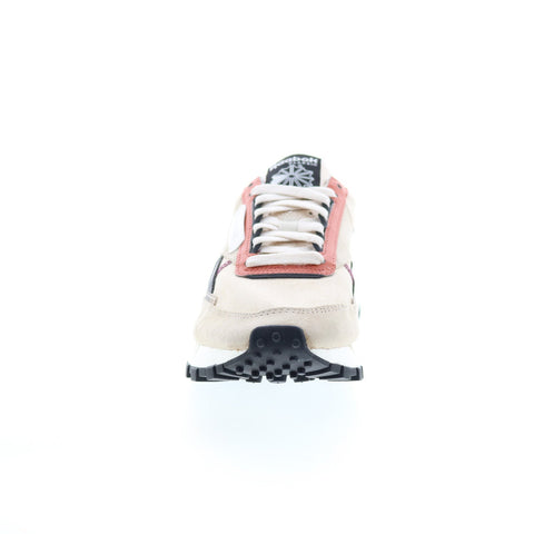 Reebok Classic Leather Legacy Mens Beige Canvas Lifestyle Sneakers Shoes