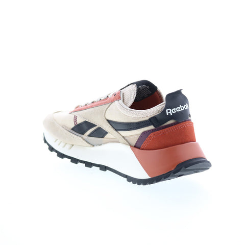 Reebok Classic Leather Legacy Mens Beige Canvas Lifestyle Sneakers Shoes
