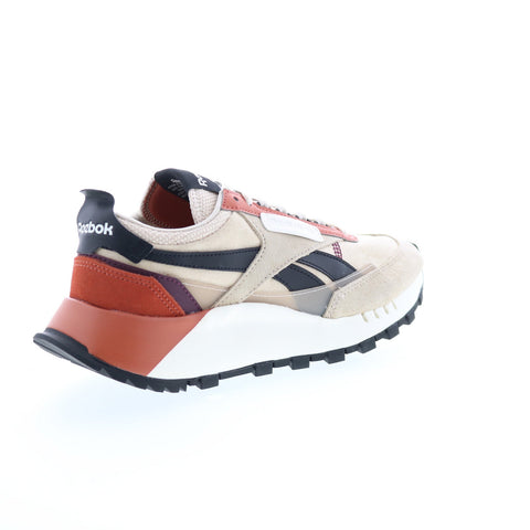 Reebok Classic Leather Legacy Mens Beige Canvas Lifestyle Sneakers Shoes