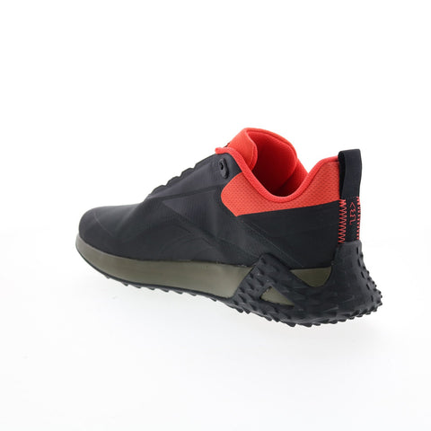 Reebok Trail Cruiser Mens Black Canvas Lace Up Lifestyle Sneakers Shoes