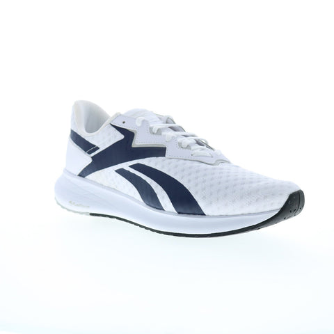 Reebok Energen Plus 2 Mens White Mesh Lace Up Athletic Running Shoes